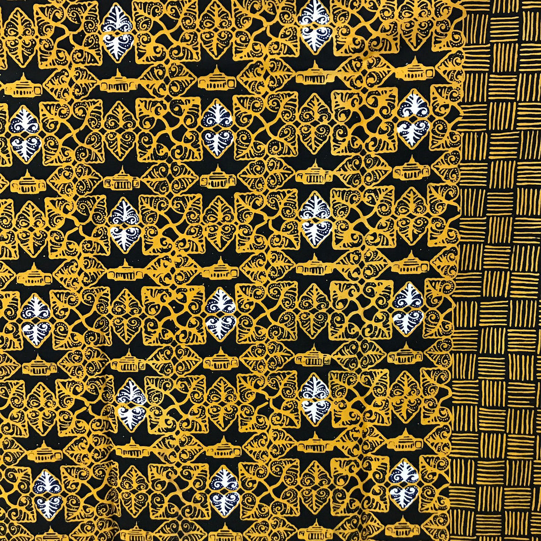 Batik Bogor Motif Istana Daun Talas