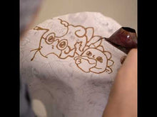 Load and play video in Gallery viewer, T-shirt Batik Doodle - J1