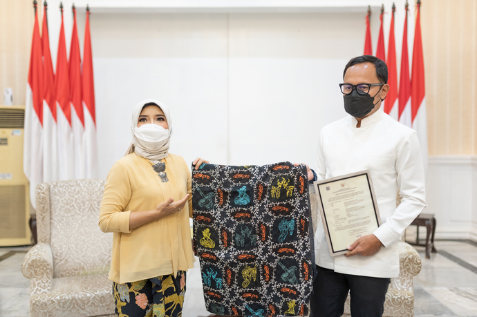 Satu Dekade Berkarya Handayani Geulis Batik Bogor Hadiahkan Motif Batik Kepada Kota Bogor
