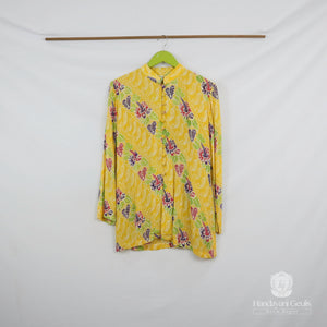 Blouse Batik Bogor Motif Tilu Sauyunan